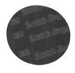 image of 3M Scotch-Brite Hookit 7448 Pro Non-Woven A/O Aluminum Oxide AO Gray Fiber Disc - Ultra Fine - 5 in Diameter - 77166