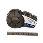 image of Brady M21-375-595-GY Black on Gray All-Weather Printer Ribbon - 3/8 in Width - 21 ft Length - 754473-93049