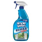 image of Simple Green Glass Cleaner - Spray 32 oz Bottle - 32 oz Net Weight - 00134