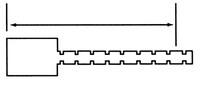image of 3M Panelsafe PS-SP-B Lockout Pin - Bulk - 054007-44635