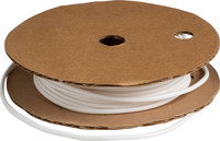 image of Brady Bradymark PVC-8-500 White PVC Continuous Thermal Transfer Printer Heat-Shrink Tubing - 500 ft Length - 0.129 in Min Wire Dia to 0.141 in Max Wire Dia - 662820-63170