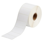 image of Brady Freezerbondz THT-156-490-1.5-SC Die-Cut Printer Label Roll - 1.9 in x 1 in - Polyester - White - B-490 - 92107
