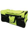 image of Global Glove GLO-2 Hi-Vis Yellow/Green Protective Duffel Bag - 13 in Width - 31 in Length - 14 in Height
