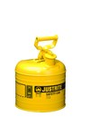 image of Justrite Safety Can 7120200 - Yellow - 14000