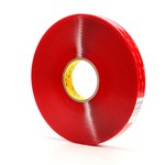 image of 3M 4905 Clear VHB Tape - 1 in Width x 72 yd Length - 20 mil Thick