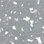 SCS Gray Vinyl ESD / Anti-Static Floor Tile - 12 in Length - 12 in Wide - 1/8 in Thick - 8423