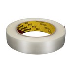 image of 3M Scotch 862 Clear Filament Strapping Tape - 48 mm Width x 55 m Length - 4.6 mil Thick - 73085