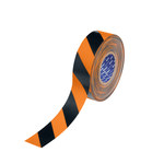 image of Brady ToughStripe Max Black, Orange Marking Tape - 2 in Width x 100 ft Length - 0.024 in Thick - 62914