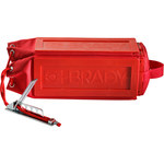 image of Brady Red ABS Plastic/Nylon Control Pendant Cover 151252 - 5.25 in Width - 20 in Height - 754473-63781