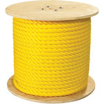 image of Yellow Polypropylene Rope - 1 in Thick - 9698