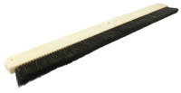 image of Weiler 792 Cement Finishing Brush Head - Horsehair - 36 in - Black - 79256