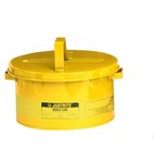 image of Justrite Safety Can 10578 - Yellow - 04134