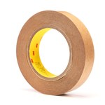 image of 3M 927 Clear Transfer Tape - 1 in Width x 60 yd Length - 2 mil Thick - Densified Kraft Paper Liner - 05278