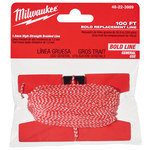 image of Milwaukee Nylon Replacement Chalk Line - 100 ft Length - 48-22-3989