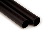 image of 3M E40.350BK48"L Heat Shrink Multiple-Wall Polyolefin Tubing - Black - 48 in - 59936
