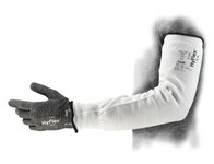 image of Ansell Hyflex Cut-Resistant Arm Sleeve 11210-N 11210180-NAR - Size 18 in Narrow - Grey - 64761