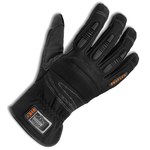 image of Ergodyne Proflex 840 Black Small Split Goatskin Kevlar/Leather/Polyurethane Foam/Terry Cloth/TPR Work Gloves - 16082