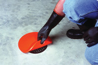 image of Sellars Orange Polyurethane Drain Seal - 12 in Overall Diameter - SELLARS 92134