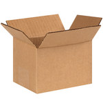 image of Kraft Corrugated Boxes - 4 in x 6 in x 4 in - 1139