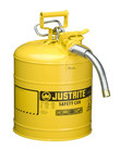 image of Justrite Accuflow Safety Can 7250230 - Yellow - 14073