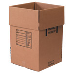 image of Kraft Dish Pack Boxes - 18 in x 18 in x 28 in - 2178