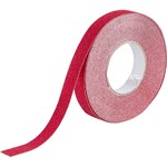 image of Brady Red Anti-Slip Tape - 1 in Width x 60 ft Length - 78197