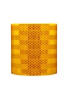 image of 3M Diamond Grade 983-71 ES Yellow Reflective Conspicuity Tape - 2 in Width x 12 in Length - 0.014 to 0.018 in Thick - 31004
