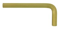 image of Bondhus GoldGuard 10 mm Hex Short Arm L-Wrench 28276 - Protanium Steel