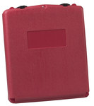 image of Justrite 23306 Document Storage Box - Red - Polyethylene