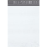 image of White Poly Mailers w/ Tear Strip - 12 in x 15.5 in - 3713