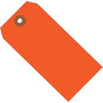 image of Shipping Supply Orange Plastic Tags - 12751