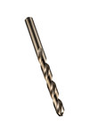 image of Dormer 0.55 mm A777 Jobber Drill 5970917 - Right Hand Cut - Split Point 135° Point - Bronze Finish - 24 mm Overall Length - 4 x D Standard Spiral Flute - Cobalt (HSS-E)