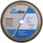 image of Norton BlueFire Snagging Wheel 46929 - Type 11 (Flaring Cup) - 6 in - Silicon Carbide - 16 - Extra Coarse