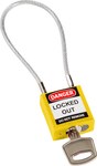 image of Brady Cable Padlock - 1.25 in Wide - 146121