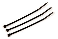 3M CT4BK18-C Black Cable Tie - 4.1 in Length - 0.1 in Wide - 59273
