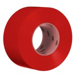 image of 3M 971 Red Durable Floor Marking Tape - 3 in Width x 36 yd Length - 17 mil Thick - 40988