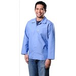 image of Desco 73507 ESD / Anti-Static Shirt - Large - Blue - DESCO 73507