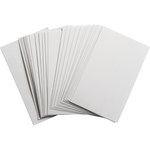 image of Brady 60323 Clear Polyester Overlaminate Sheet - 4 in Width - 2 1/2 in Height - Sheet - 754476-60323
