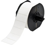 image of Brady B33-19-425 Die-Cut Printer Label Roll - 3 in x 2 in - Polypropylene - White - B-425 - 96893
