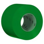 image of 3M 971 Green Durable Floor Marking Tape - 4 in Width x 36 yd Length - 17 mil Thick - 40998