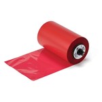 image of Brady IP-R4507-RD Red Printer Ribbon Roll - 4.33 in Width - 984 ft Length - Roll - 662820-66229
