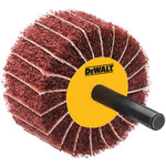 image of Dewalt HP Finishing Flap Wheel 17192 - Aluminum Oxide - 3 in