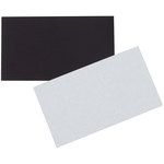 image of Black Magnetic Tape Strips - 2 in x 3 1/2 in - 12153