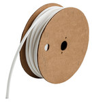 image of Brady Bradymark HSA-48-WT Black Polyolefin Continuous Thermal Transfer Printer Heat-Shrink Tubing - 100 ft Length - 0.093 in Min Wire Dia to 0.187 in Max Wire Dia - 662820-03758