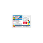 image of Brady Calendered Vinyl Rectangle Truck & Forklift Warehouse Traffic Sign - 29 in Width x 20 in Height - 105633