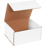 image of Oyster White Corrugated Mailer - 7 in x 8 in x 4 in - SHP-11307