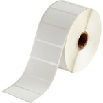 image of Brady THT-17-449-1.5-SC Die-Cut Printer Label Roll - 2 in x 2 in - Polypropylene - White - B-449 - 80400