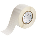 image of Brady THT-29-423-10 Die-Cut Printer Label Roll - 1.25 in x 0.375 in - Polyester - White - B-423 - 30237