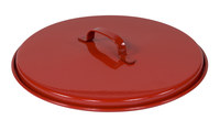 image of Justrite Red Steel Safety Can Cover - 697841-00475