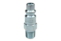 image of Coilhose Connector 5803-DL - 1/4 in MPT Thread - Plated Steel - 92803